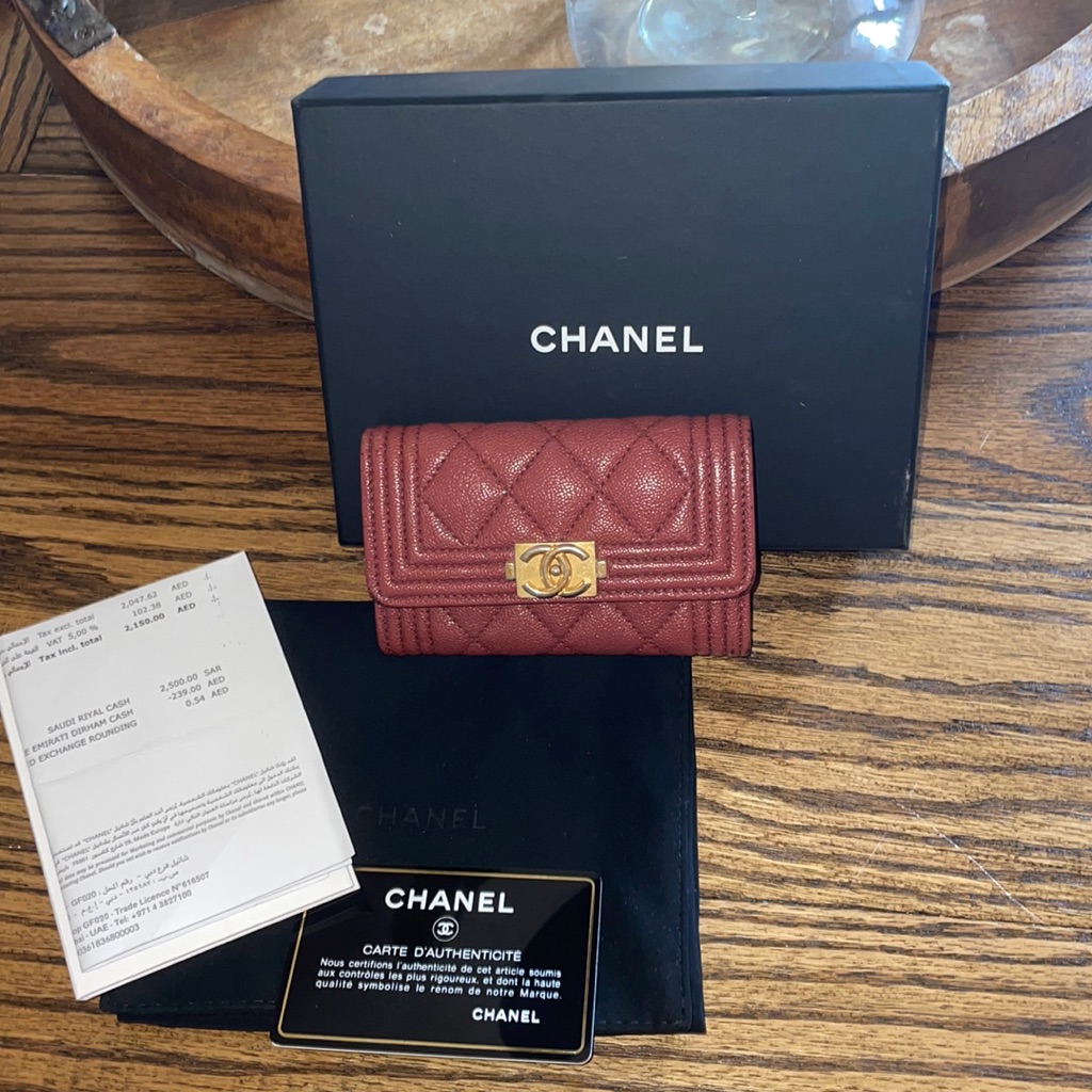 Chanel Cardholder Wallet Euc